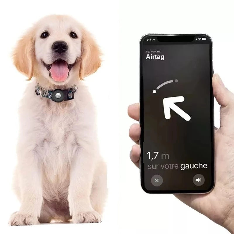Traceur Anti-Fugue pour Chien - Compatible Apple Find My & Google Find Hub | Sans Abonnement