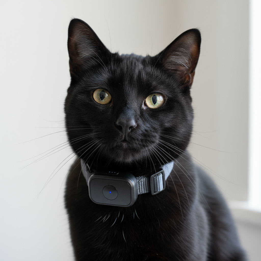 Traceur Anti-Fugue pour Chat - Compatible Apple Find My & Android Find Hub | Sans Abonnement