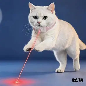 Collier Laser Interactif pour Chat – Jouet LED Rechargeable