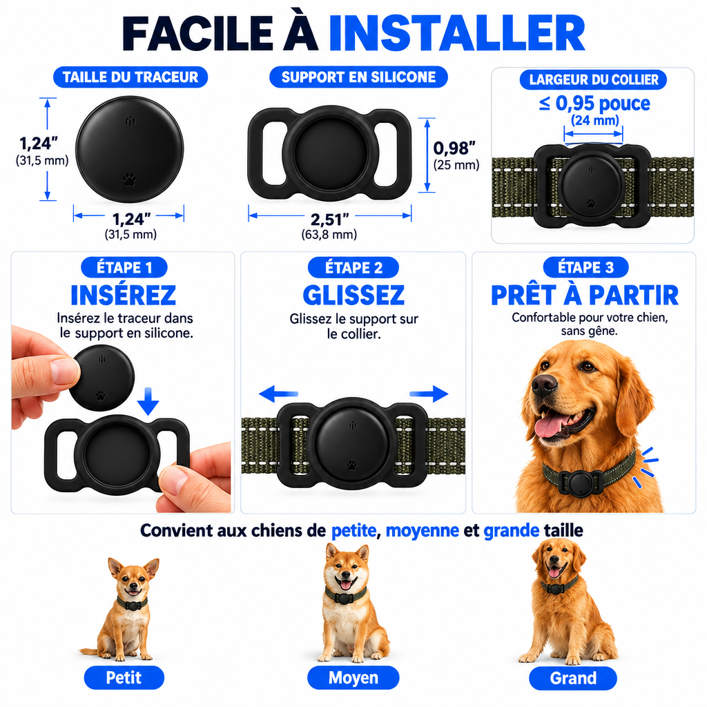 Facile à installer