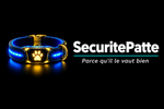 Logo SecuritePatte fond noir pur