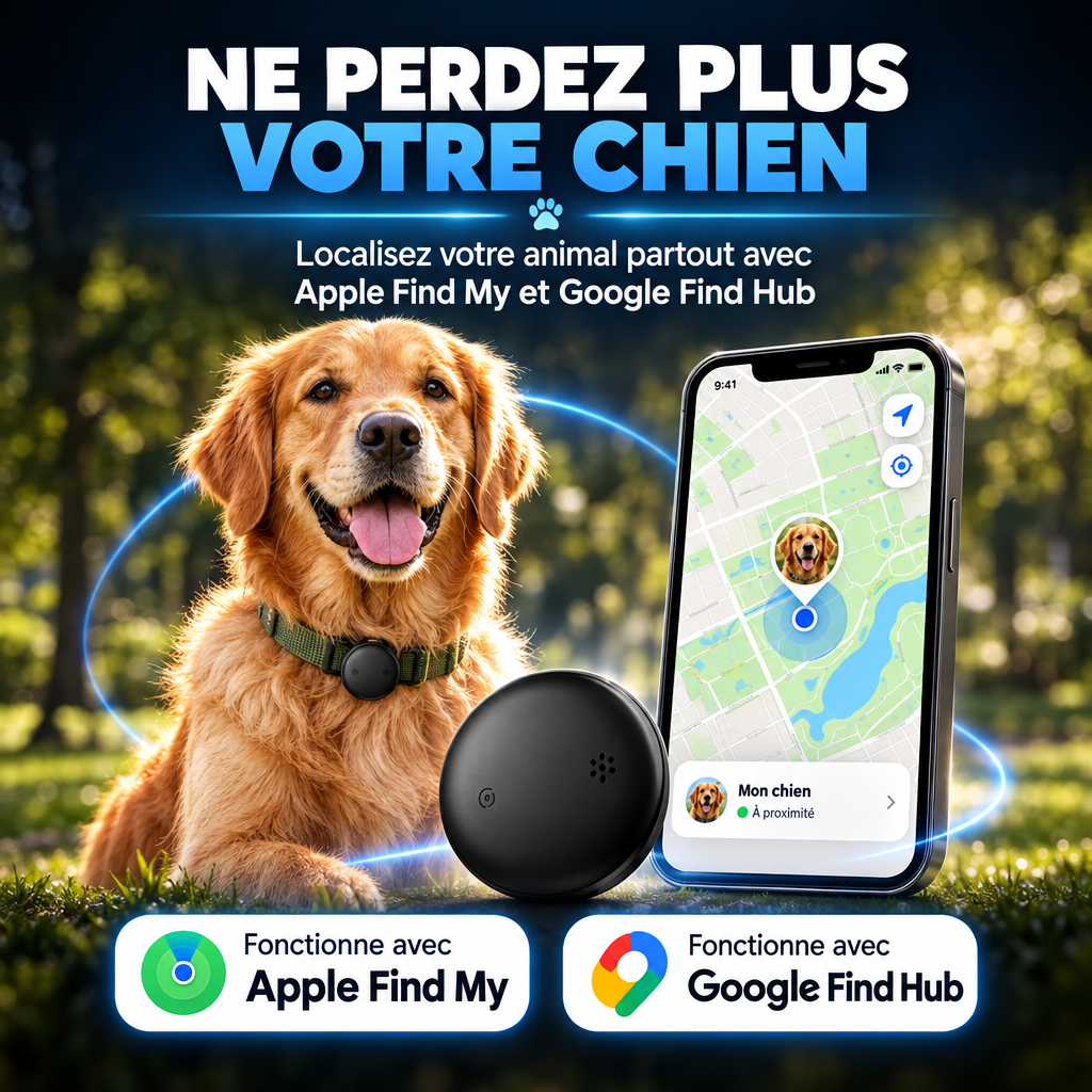 Ne perdez plus votre chien